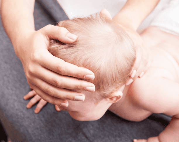 masaje craneosacral para bebe